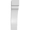 Ekena Millwork 5 1/2-in. W x 16-in. D x 24-in. H Merced Architectural Grade PVC Knee Brace BRCP055X16X24MRC - alternate 5